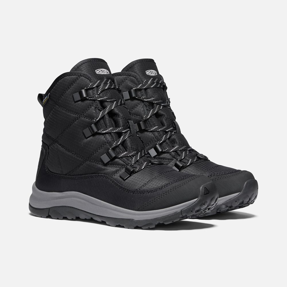 Bottes Hiver Keen Femme Noir | Terradora Ii Waterproof | SHQEL-5942